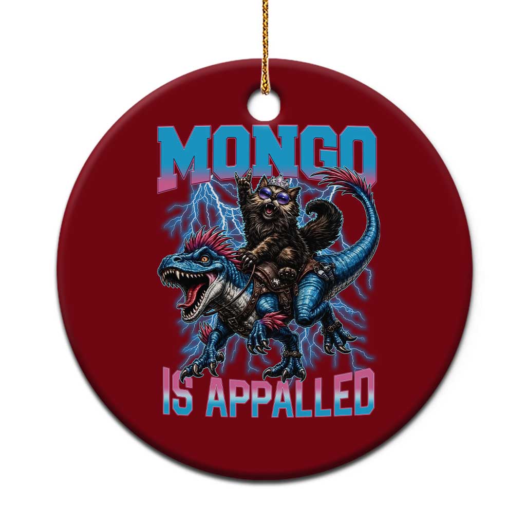 Mongo Is Appalled Princess Cat Quote Ceramic Ornament Geeky Fantasy Book Lover