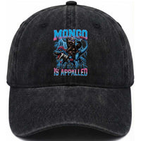 Mongo Is Appalled Princess Cat Quote Washed Cotton Baseball Cap Geeky Fantasy Book Lover