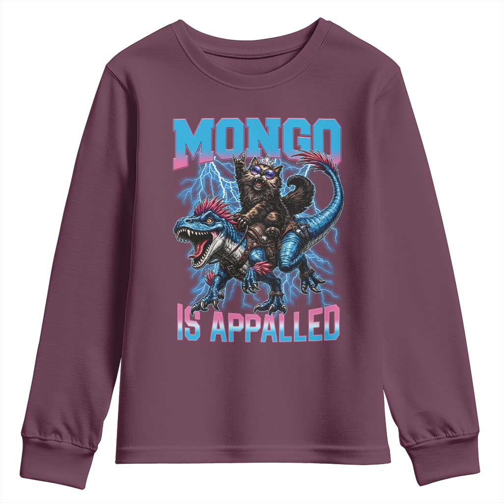 Mongo Is Appalled Princess Cat Quote Youth Sweatshirt Geeky Fantasy Book Lover
