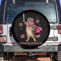 Cute Warrior Princess Cat With Sword Spare Tire Cover Fantasy Reader Gift
