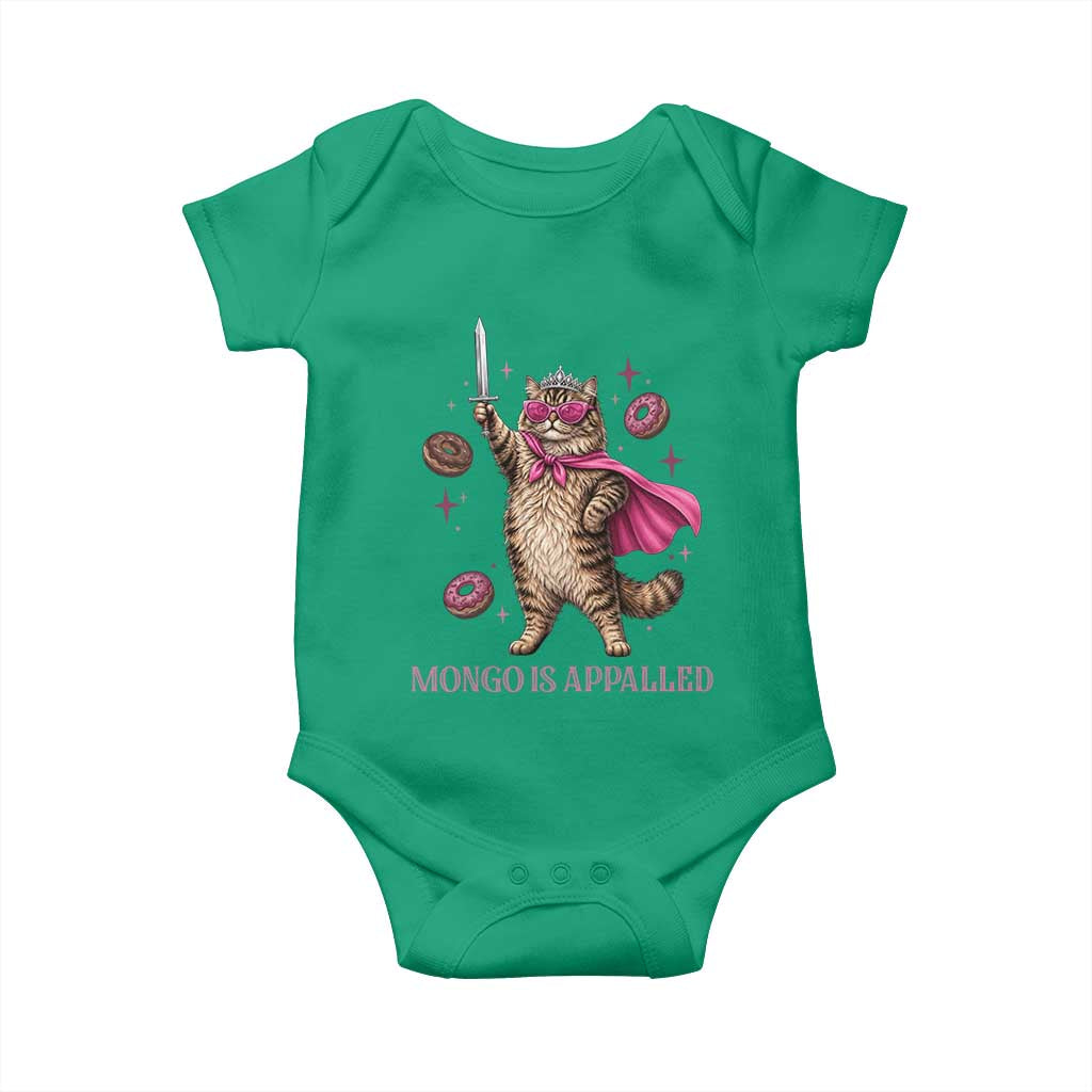 Cute Warrior Princess Cat With Sword Baby Onesie Fantasy Reader Gift
