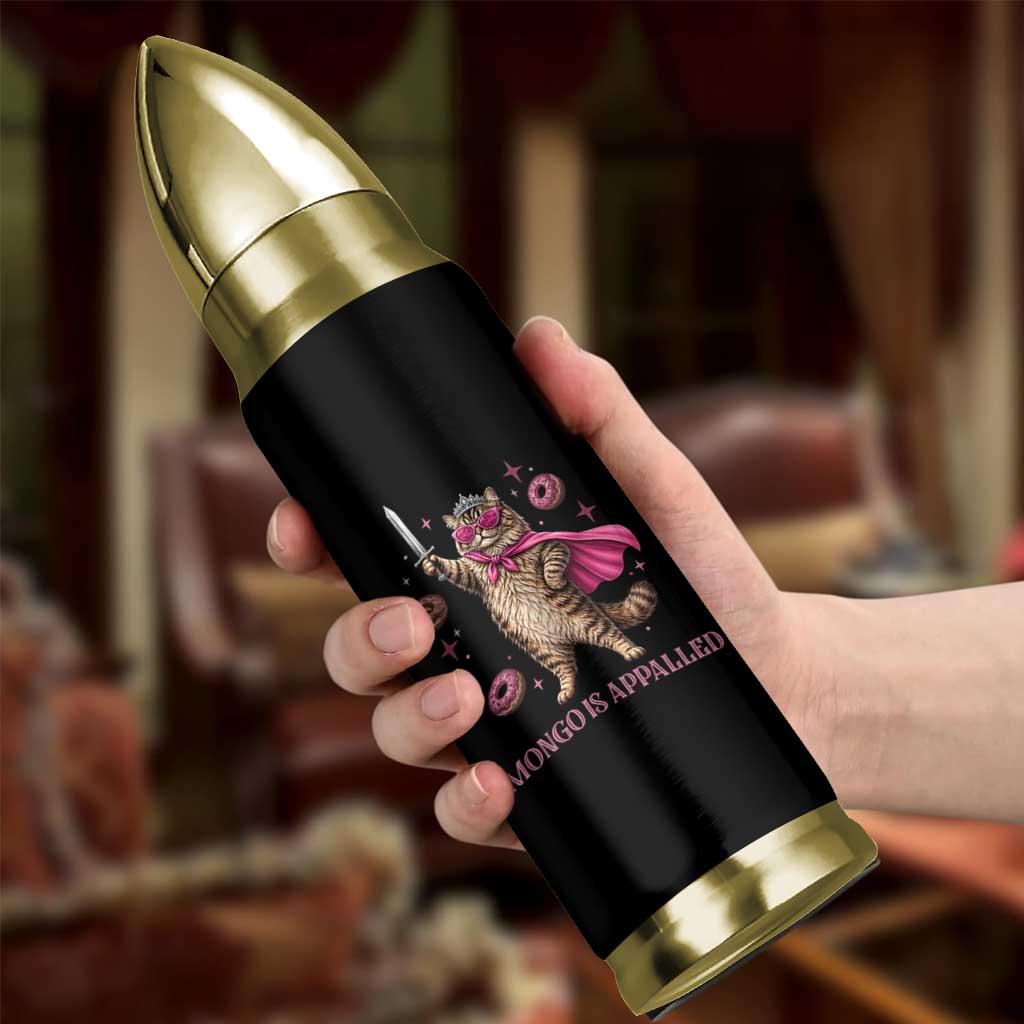 Cute Warrior Princess Cat With Sword Bullet Tumbler Fantasy Reader Gift