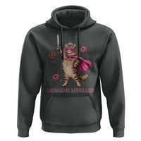 Cute Warrior Princess Cat With Sword Hoodie Fantasy Reader Gift