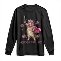 Cute Warrior Princess Cat With Sword Long Sleeve Shirt Fantasy Reader Gift