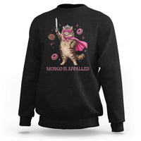 Cute Warrior Princess Cat With Sword Sweatshirt Fantasy Reader Gift