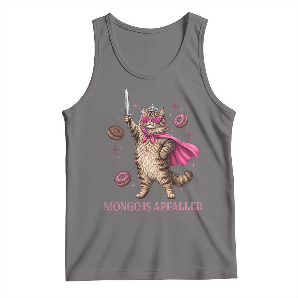 Cute Warrior Princess Cat With Sword Tank Top Fantasy Reader Gift