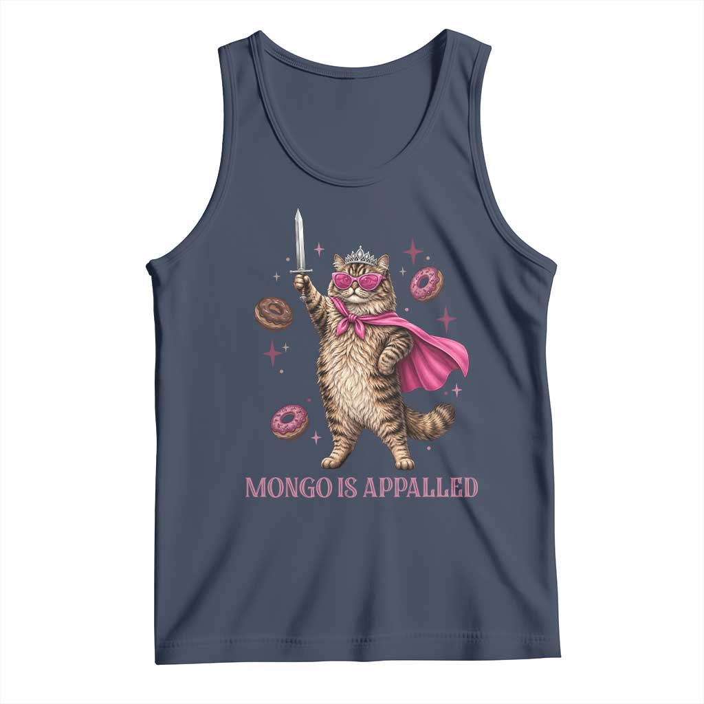 Cute Warrior Princess Cat With Sword Tank Top Fantasy Reader Gift