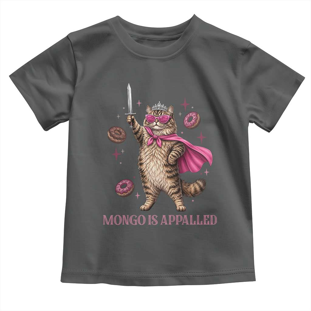 Cute Warrior Princess Cat With Sword Toddler T Shirt Fantasy Reader Gift