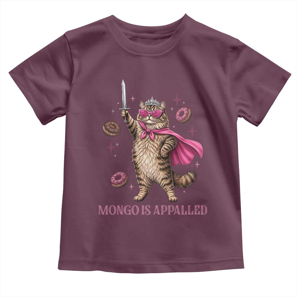 Cute Warrior Princess Cat With Sword Toddler T Shirt Fantasy Reader Gift
