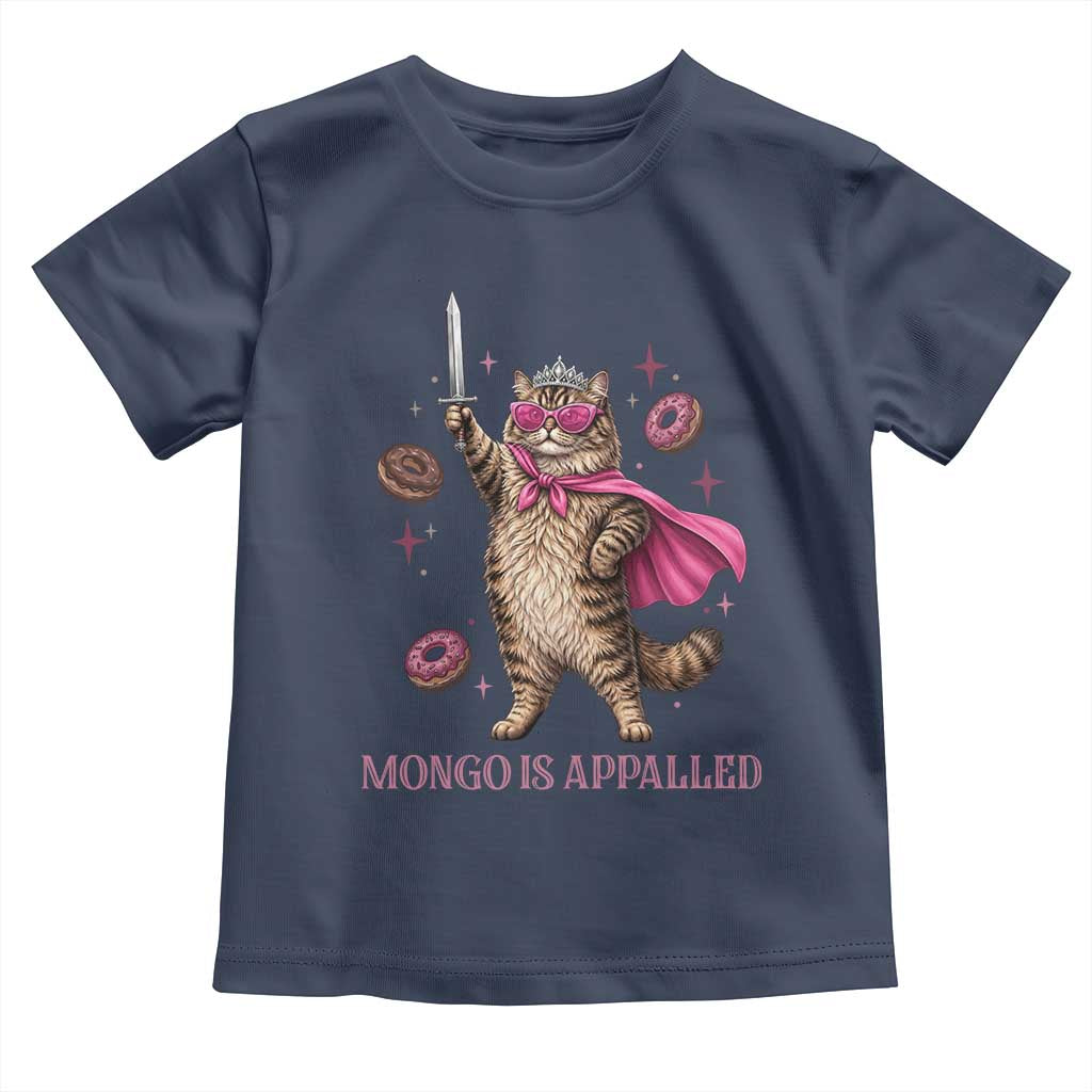 Cute Warrior Princess Cat With Sword Toddler T Shirt Fantasy Reader Gift