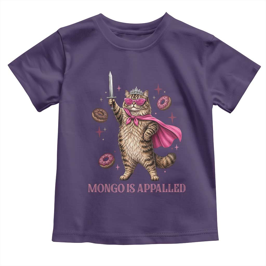 Cute Warrior Princess Cat With Sword Toddler T Shirt Fantasy Reader Gift
