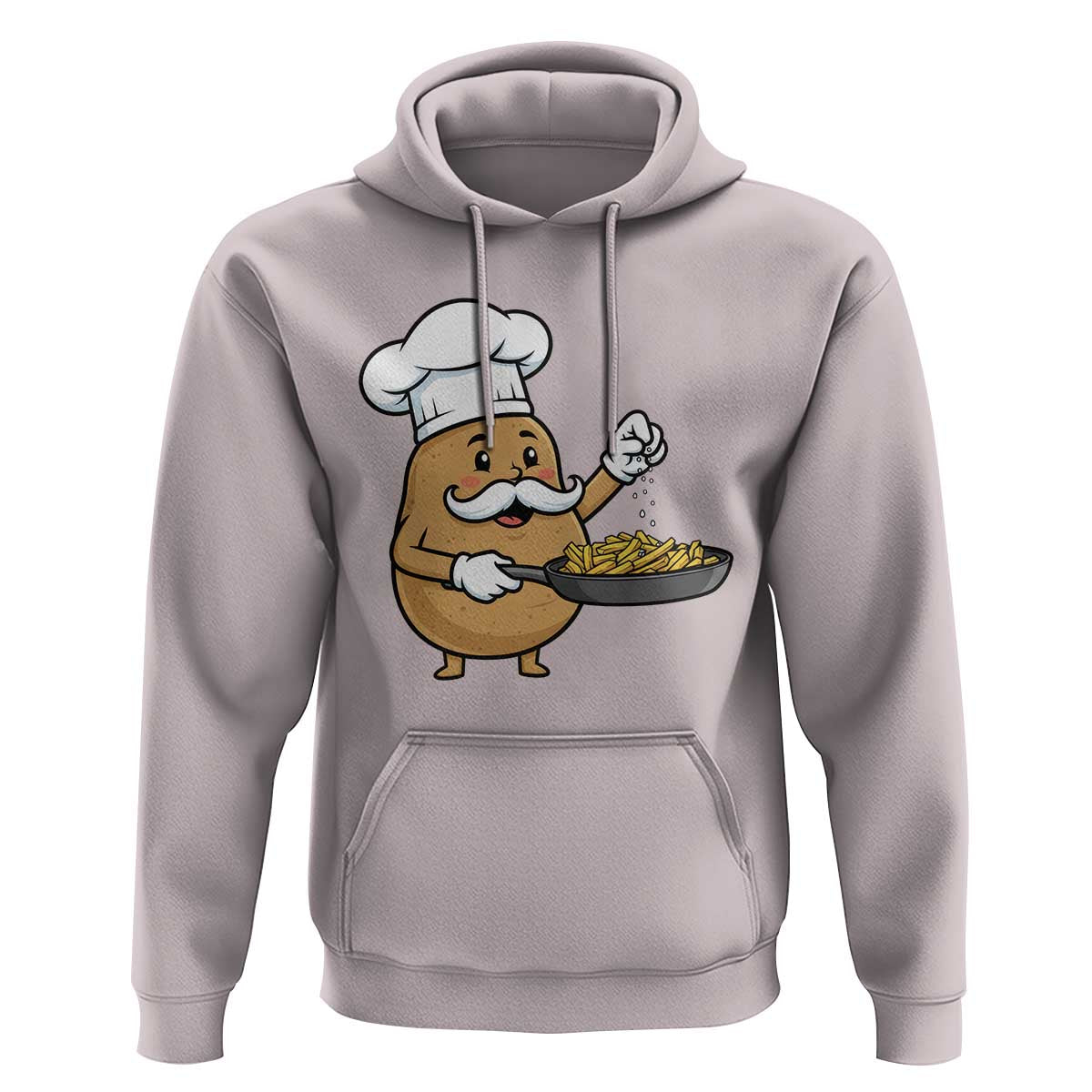 Funny Potato Cooking French Fries Hoodie Food Lover Gift - Wonder Print Shop