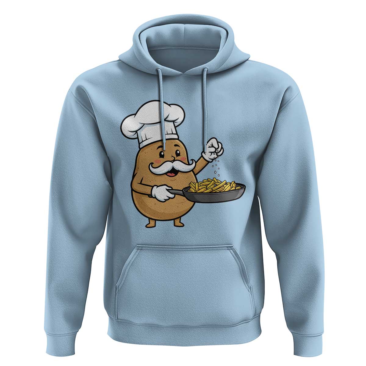Funny Potato Cooking French Fries Hoodie Food Lover Gift - Wonder Print Shop