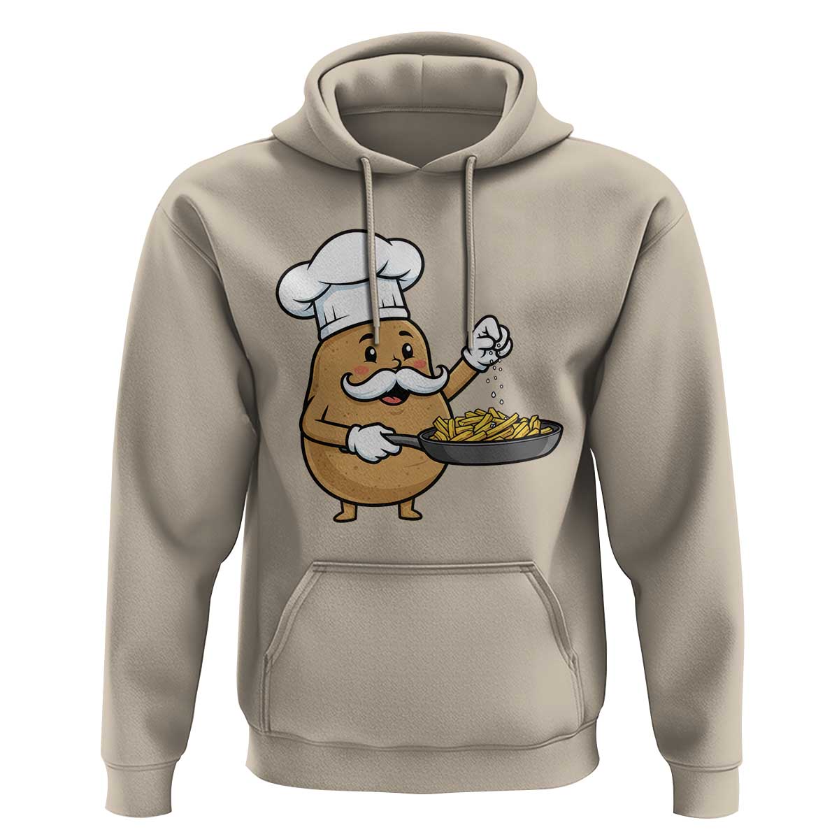 Funny Potato Cooking French Fries Hoodie Food Lover Gift - Wonder Print Shop