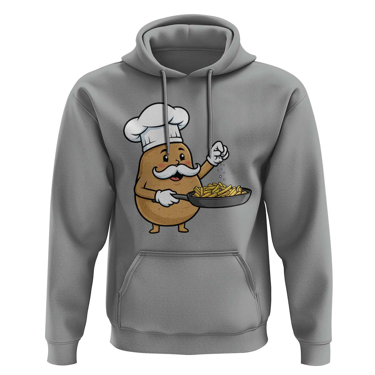 Funny Potato Cooking French Fries Hoodie Food Lover Gift - Wonder Print Shop
