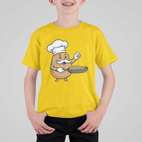 Funny Potato Cooking French Fries T Shirt For Kid Food Lover Gift - Wonder Print Shop
