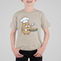 Funny Potato Cooking French Fries T Shirt For Kid Food Lover Gift - Wonder Print Shop