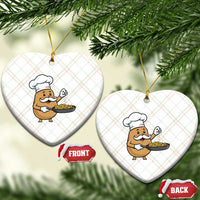 Funny Potato Cooking French Fries Ceramic Ornament Food Lover Gift - Wonder Print Shop