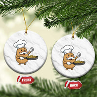 Funny Potato Cooking French Fries Ceramic Ornament Food Lover Gift - Wonder Print Shop