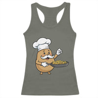 Funny Potato Cooking French Fries Racerback Tank Top Food Lover Gift - Wonder Print Shop