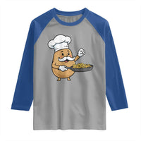 Funny Potato Cooking French Fries Raglan Shirt Food Lover Gift - Wonder Print Shop