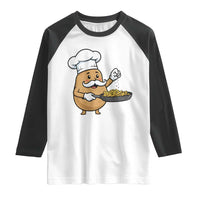 Funny Potato Cooking French Fries Raglan Shirt Food Lover Gift - Wonder Print Shop