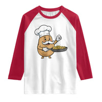 Funny Potato Cooking French Fries Raglan Shirt Food Lover Gift - Wonder Print Shop