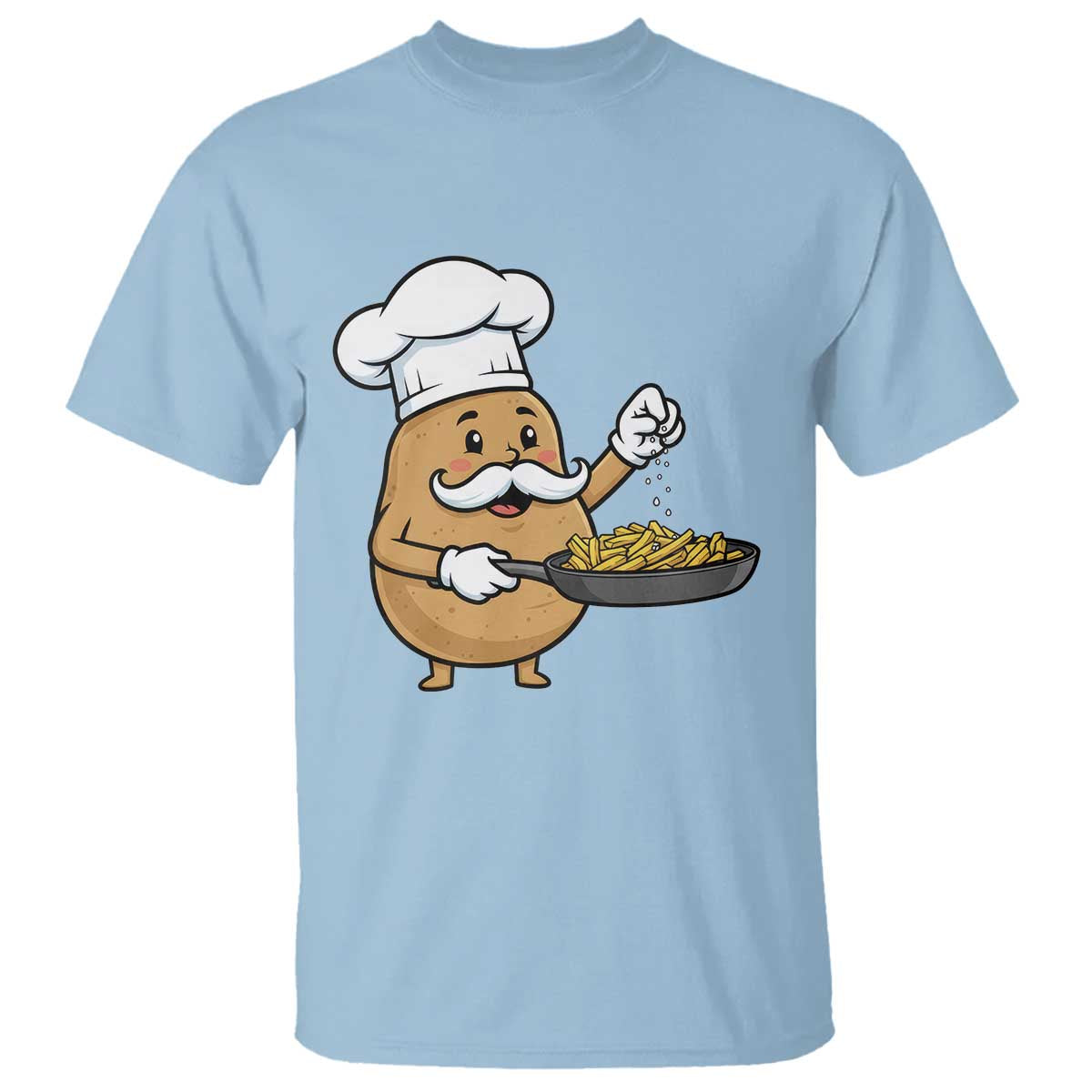 Funny Potato Cooking French Fries T Shirt Food Lover Gift - Wonder Print Shop