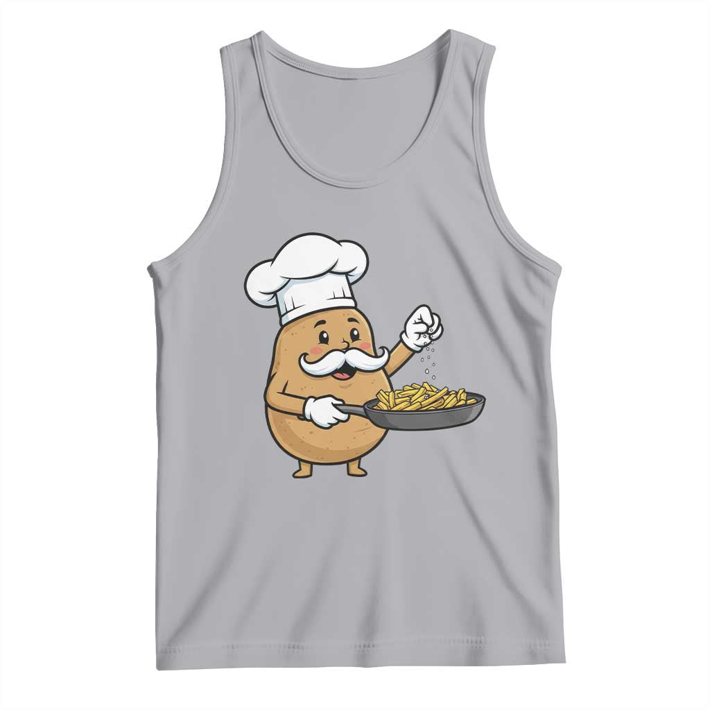 Funny Potato Cooking French Fries Tank Top Food Lover Gift - Wonder Print Shop