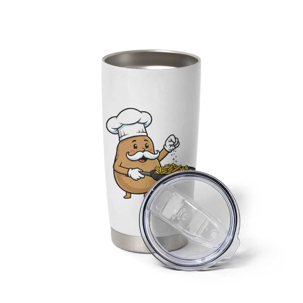 Funny Potato Cooking French Fries Tumbler Cup Food Lover Gift