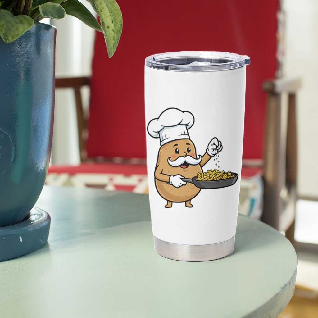 Funny Potato Cooking French Fries Tumbler Cup Food Lover Gift
