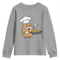 Funny Potato Cooking French Fries Youth Sweatshirt Food Lover Gift - Wonder Print Shop