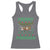 Merry Fishmas Ugly Sweater Racerback Tank Top Funny Fishing Holiday Gift - Wonder Print Shop