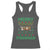 Merry Fishmas Ugly Sweater Racerback Tank Top Funny Fishing Holiday Gift - Wonder Print Shop