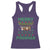 Merry Fishmas Ugly Sweater Racerback Tank Top Funny Fishing Holiday Gift - Wonder Print Shop