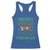 Merry Fishmas Ugly Sweater Racerback Tank Top Funny Fishing Holiday Gift - Wonder Print Shop