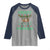 Merry Fishmas Ugly Sweater Raglan Shirt Funny Fishing Holiday Gift - Wonder Print Shop
