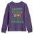 Merry Fishmas Ugly Sweater Youth Sweatshirt Funny Fishing Holiday Gift - Wonder Print Shop
