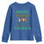 Merry Fishmas Ugly Sweater Youth Sweatshirt Funny Fishing Holiday Gift - Wonder Print Shop