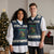 Funny Merry Fishmas Ugly Sweater V-Neck Knit Sweater Vest Fisherman Xmas Gift - Wonder Print Shop