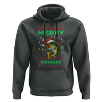 Funny Merry Fishmas Ugly Sweater Hoodie Fisherman Christmas Gift - Wonder Print Shop