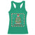 Merry Fishmas Racerback Tank Top Funny Xmas Fishing Lover Gift - Wonder Print Shop