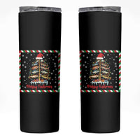 Merry Fishmas Skinny Tumbler Funny Xmas Fishing Lover Gift