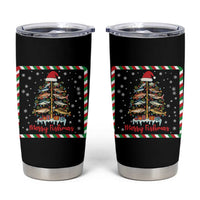 Merry Fishmas Tumbler Cup Funny Xmas Fishing Lover Gift