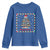 Merry Fishmas Youth Sweatshirt Funny Xmas Fishing Lover Gift - Wonder Print Shop