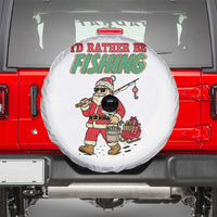 Id Rather Be Fishing Spare Tire Cover Funny Christmas Holiday Gift - Wonder Print Shop