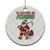 Id Rather Be Fishing Ceramic Ornament Funny Xmas Holiday Gift - Wonder Print Shop