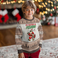 Id Rather Be Fishing Ugly Christmas Sweater Funny Xmas Holiday Gift - Wonder Print Shop