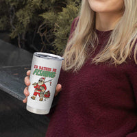 Id Rather Be Fishing Tumbler Cup Funny Christmas Holiday Gift
