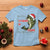 Christmas Fisherman Holiday Gift T Shirt Id Rather Be Fishing - Wonder Print Shop